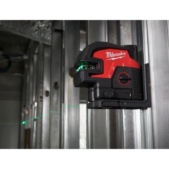 Vendita online Laser lineare Verde M12™ a 2 linee con 4 punti piombo SOLO CORPO